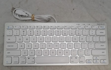 Macally USB Wired Compact Keyboard For Mac  PC SLIMKEYCA