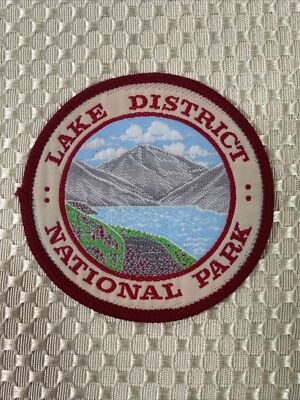LAKE DISTRICT NATIONAL PARK ENGLAND SOUVENIR TRAVEL PATCH