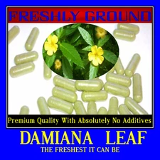 Damiana Leaf No Additives Women's Friend MAX High Potency 100 Vegetable Capsule