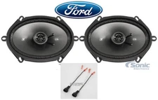 Kicker 6x8" Front Factory Speaker Replacement Kit For 98-11 Ford Crown Victoria