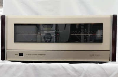 Accuphase P-500 Power Amplifier Silver Transistor Used From Japan