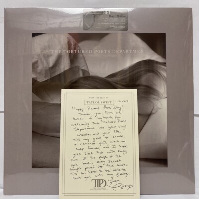 TAYLOR SWIFT - The Tortured Poets Department The Bolter w/RSD Card TAYLOR SWIFT - The Tortured Poets Department The Bolter w/RSD Card