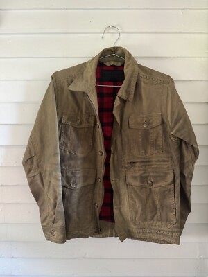 Filson Seattle West lake Tincloth Lined RARE AWESOME PATINA USA
