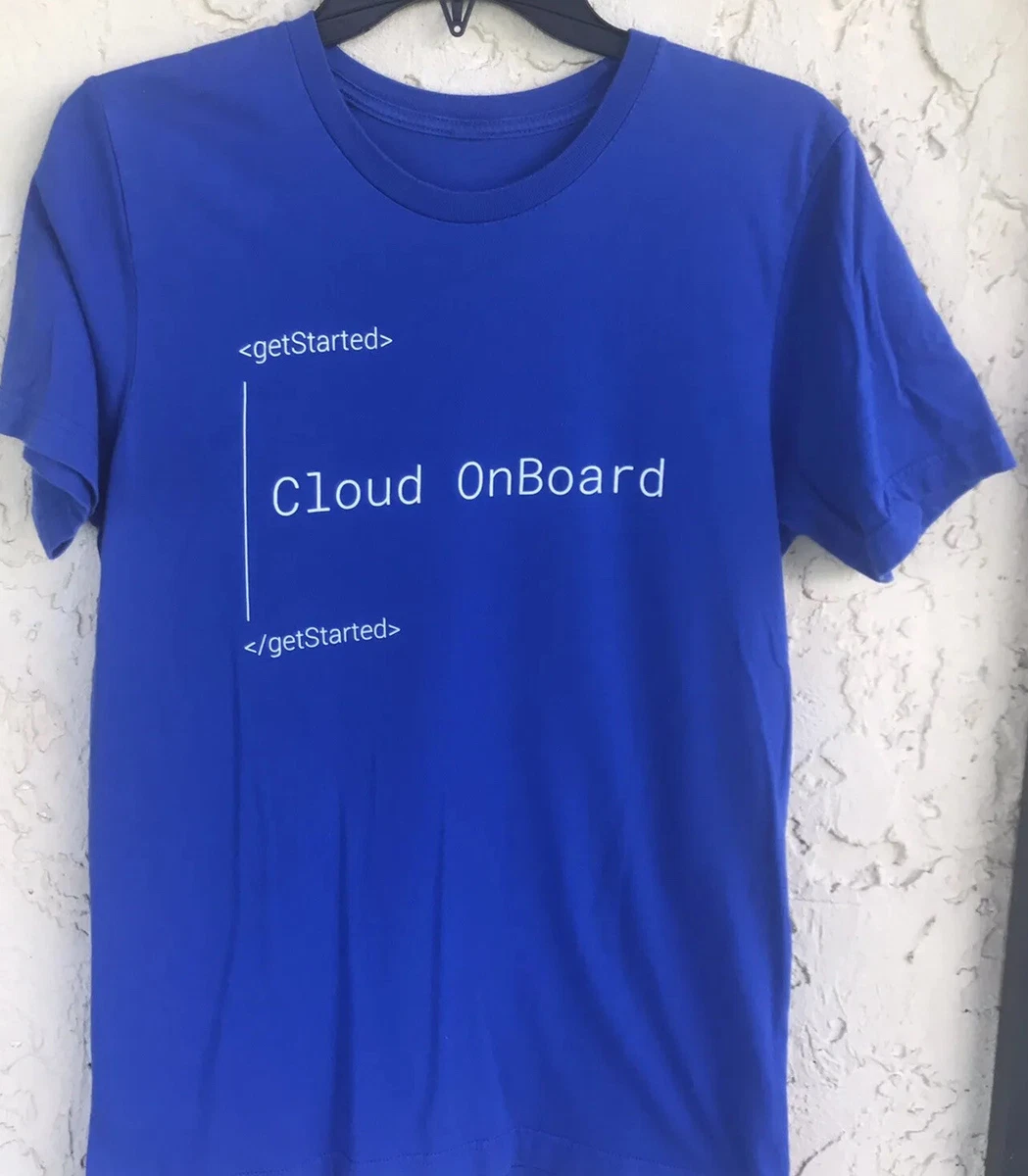 Google cloud top t shirt