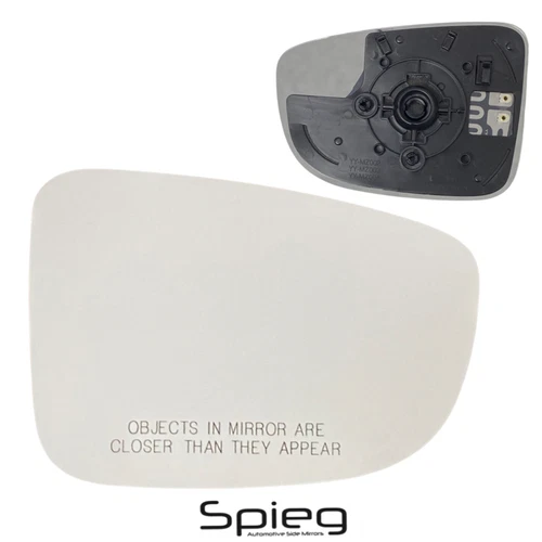 Side Mirror Glass for 2017-2018 MAZDA 3 / 6 with Heated Backing Passenger Side