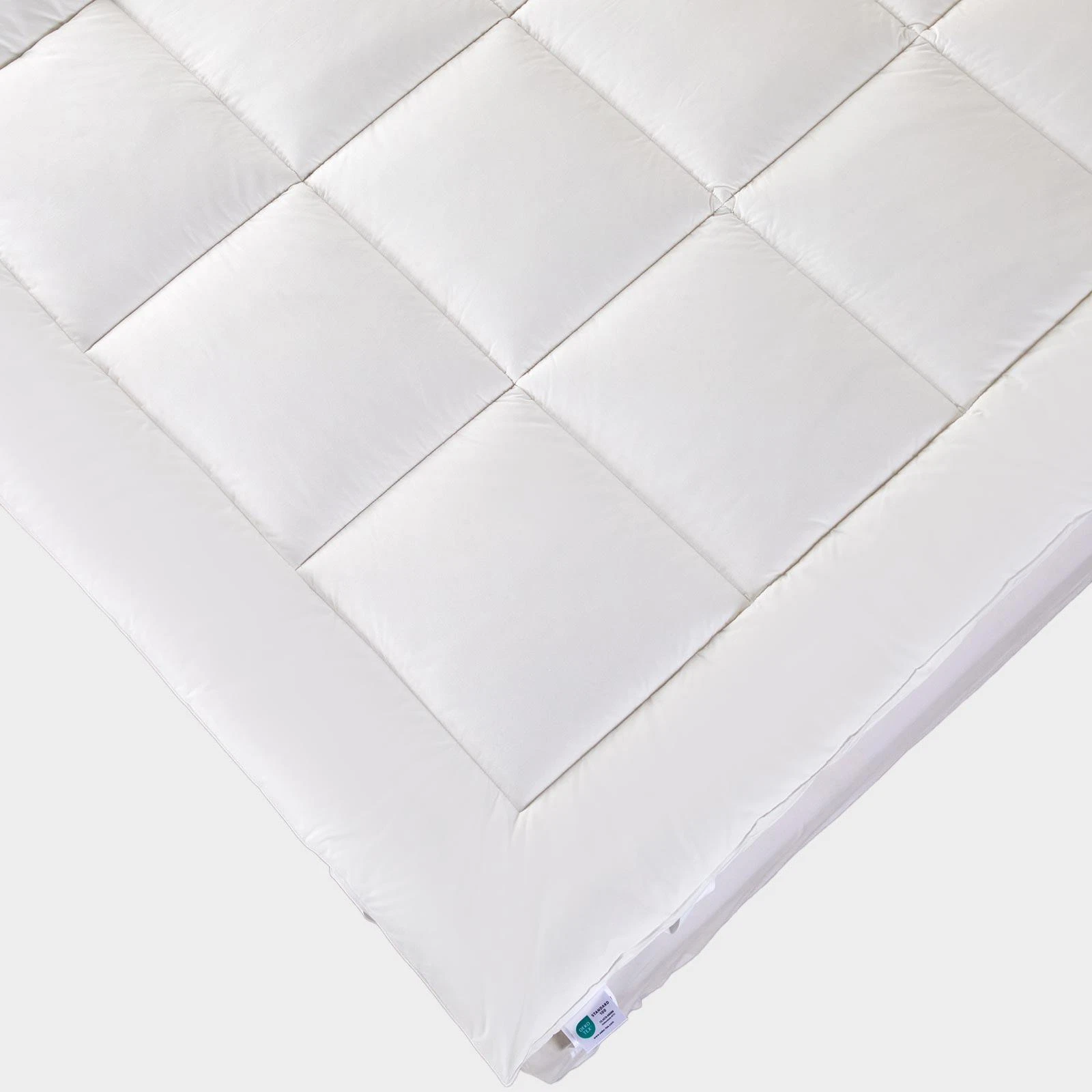 Washable Wool Mattress Topper Deep Fit OEKOTEX Certified Temperature Regulating