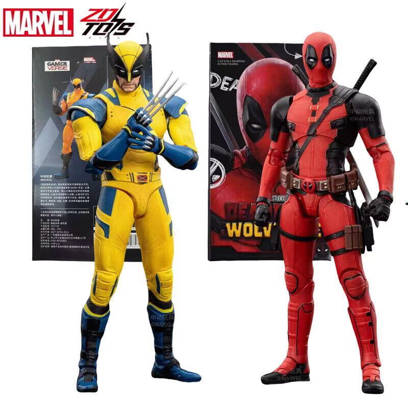 IN STOCK ZD Toy Deadpool & Wolverine Action Figure Toy Model IN STOCK ZD Toy Deadpool & Wolverine Action Figure Toy Model