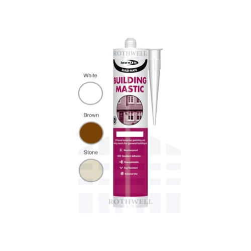 BOND IT BUILDING MASTIC SEALANT ADHESIVE EXTERIOR POINTING FRAME SEALING MASTIC TUBES