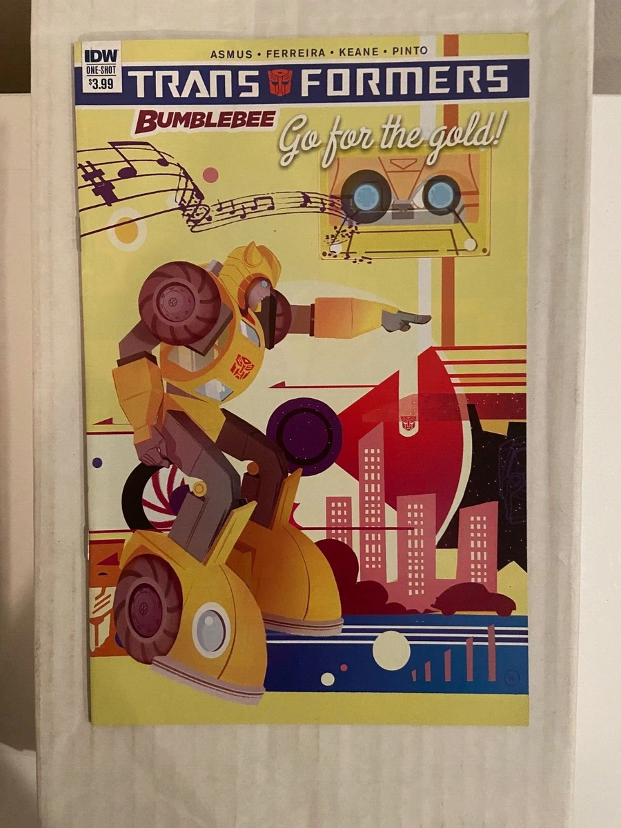 Transformers bumblebee go sales for the gold
