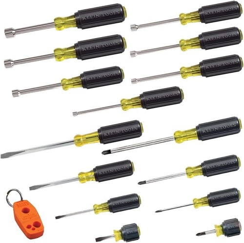 16-Piece Magnetic Tool Set - Screwdriver & Nut Driver Kit for Home Improvement - Picture 3 of 9