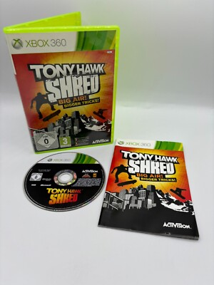 Microsoft Xbox 360   Tony Hawk Shred - CIB / PAL