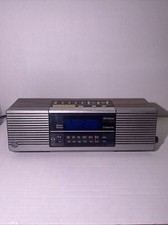 Vintage 1980  s General Electric 7-4638A GE Digital Alarm Clock AM/FM Radio Works