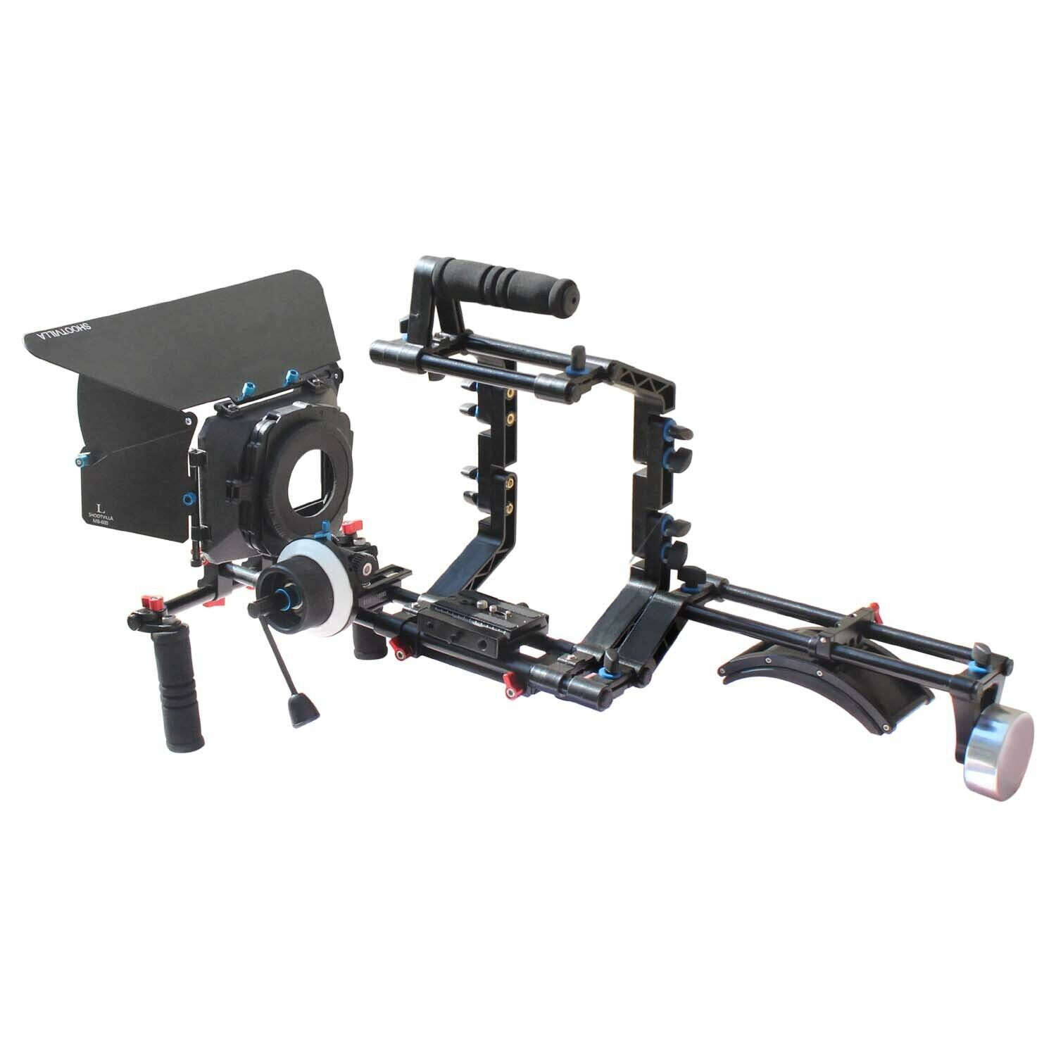 Le migliori offerte per SHOOTVILLA DSLR Camera Cage Shoulder Mount Rig