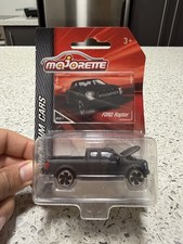 Majorette- Ford Raptor- Limited Edition- Satin Black- Moving Parts