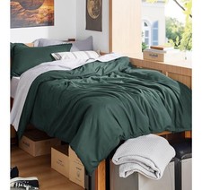 Bedsure GREEN Duvet cover size Twin/Twin XL 68x90 2 pieces