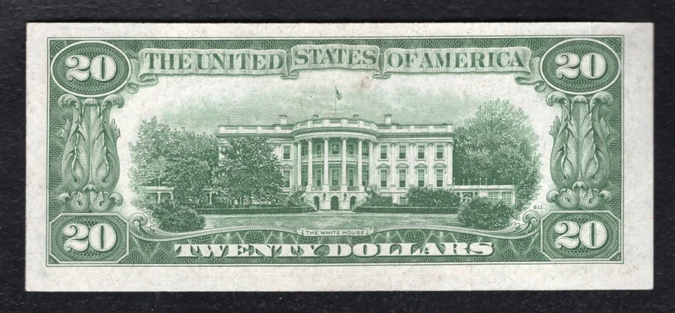 FR. 2057-D 1934-C $20 FRN FEDERAL RESERVE NOTE CLEVELAND, OH GEM UNCIRCULATED - Image 2 of 2