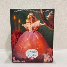 Vintage Angel Lights Barbie Tree Topper 1993 Mattel 10610 Open Box
