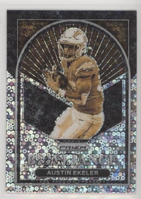 2022 Panini Prizm Brilliance No Huddle Prizm Austin Ekeler #B-15 0p5x