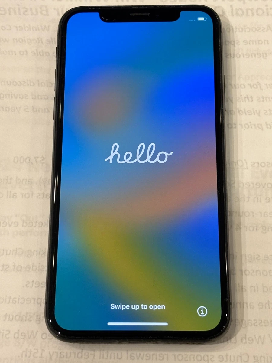 Apple iPhone X iOS Black Smartphones for sale | eBay
