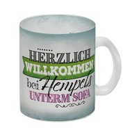Herzlich Willkommen Bei Hempels Unterm Sofa Glas Tasse