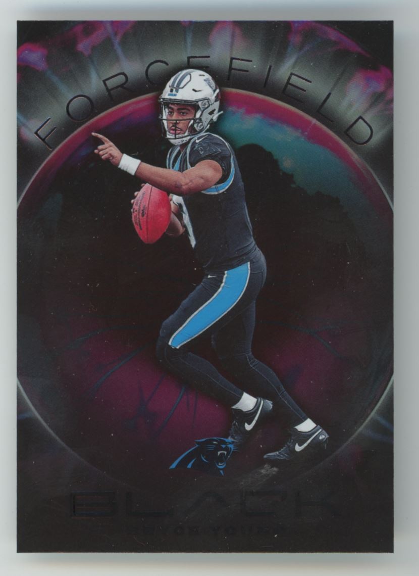 2023 Panini Black ForceField Bryce Young Carolina Panthers #FOR-10