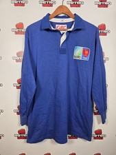 France Mens Large Rugby Jersey Cotton Traders Shirt 1989 Vintage Rare 6 Nations