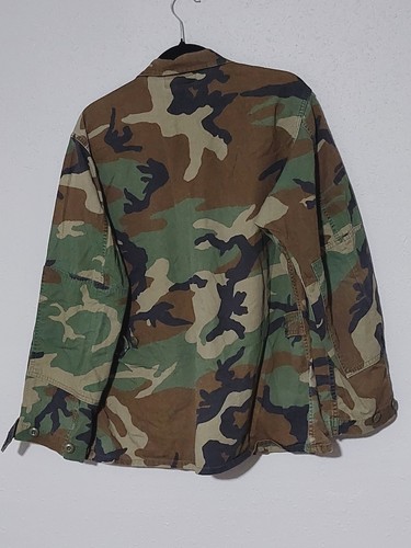 US Army Field Jacket Military Cold Weather Camouflage Combat Coat See Tag Size - Picture 2 of 5