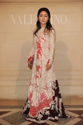 valentino embroidered floral dress Red Valentino Embroidered Flower Lace Dress – Runway Catalog main image 1