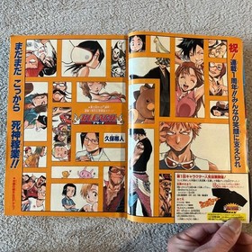 Sega Saturn Controller BLEACH 2002 Jump Weekly Magazine Issue 39 Used