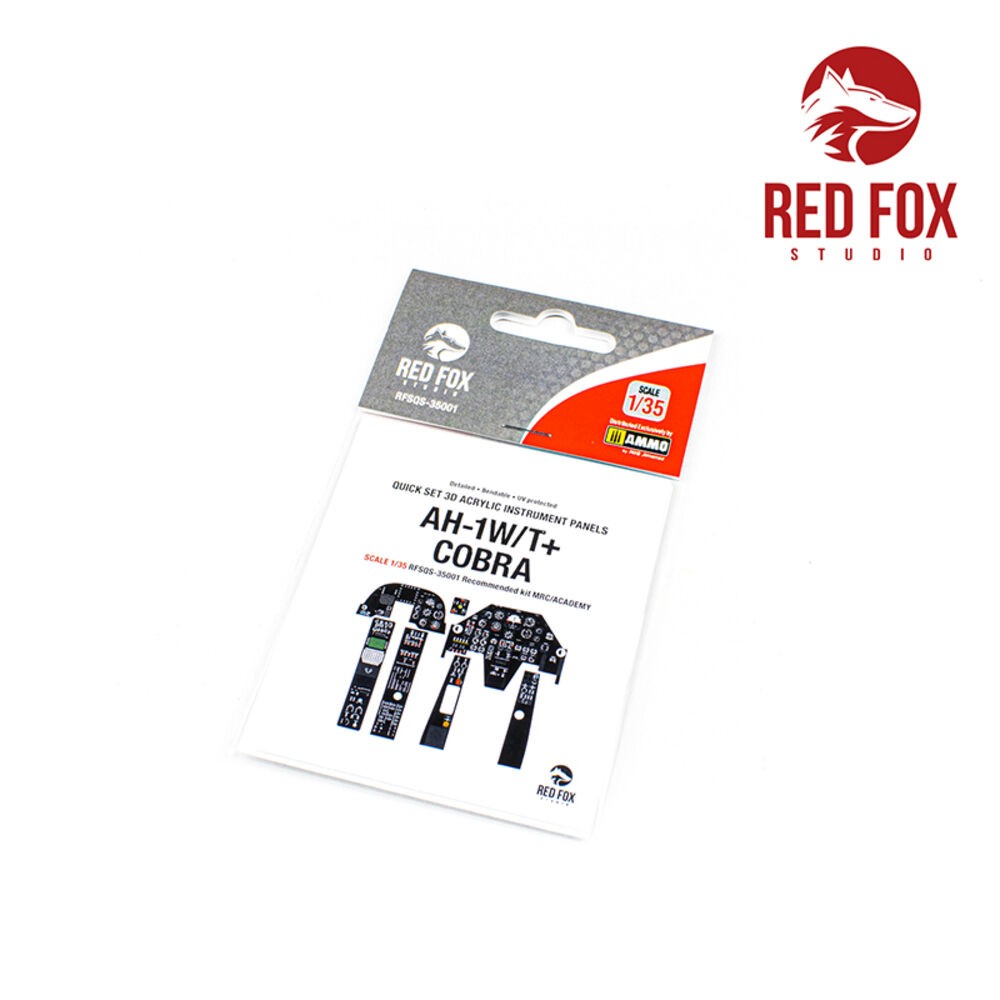 Red Fox Studio RFSQS-35001 - 1/35 AH-1W/T + Super Cobra (for MCR / Academy Kit)