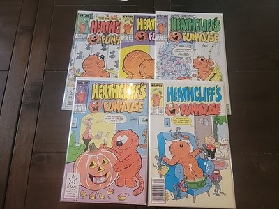 Heathcliff's Funhouse #1-3 5, 7 1987 Star Comics 