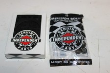 Genuine Independent Parts Skatebaord 11 4" Phillips nuts/bolts 1/4 risers New