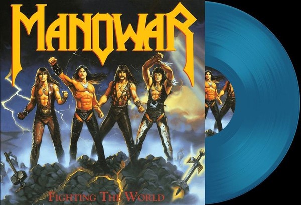 Manowar: Manowar: Fighting The World (Limited Edition) (Translucent Blue Vinyl)-image