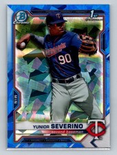 2021 Bowman Sapphire Edition #BCP-140 Yunior Severino