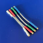 Headshell Phono Cartridge7N OFC Silve Lead Wires Shell Leads FREE SHIPPING $8.95