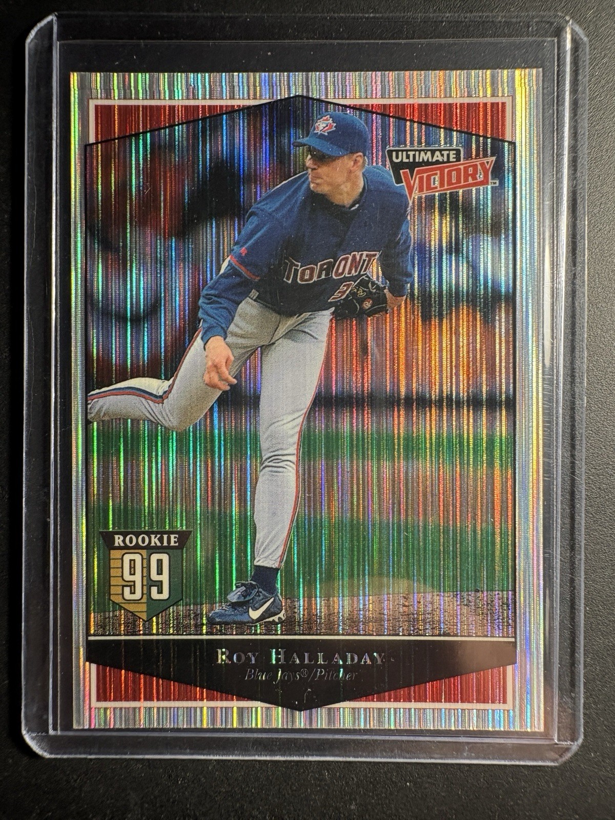 ROY HALLADAY 1999 UPPER DECK ULTIMATE VICTORY #148 ROOKIE VICTORY BLUE JAYS