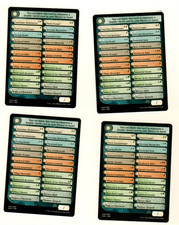 Set Of 4 Check List CH1/297 Shadows Over Innistrad Magic the Gathering MTG Card