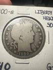 1900-S 50C Silver Barber Half Dollar Better Date Low Mintage US Silver