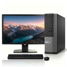 DELL Optiplex 3020 SFF PC Desktop ,Intel i7,16GB RAM,512GB SSD,Win11 24''Monitor