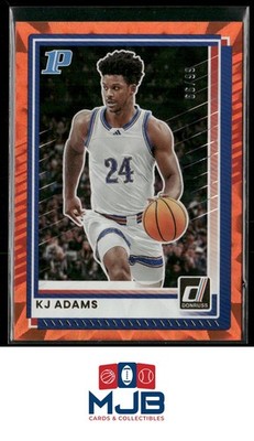 2025-26 Donruss KJ Adams Explosion #/99 #79 Kansas Jayhawks