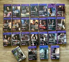 HARLEQUIN 25 Book Lot INTRIGUE (24) SUSPENSE LARGER PRINT Paperback + Rookie K9