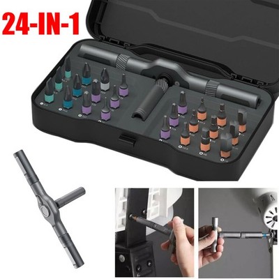 24 in 1 Magnetic Mini Screwdriver Head Set DIY Tool Kit for Phone Watch Repair