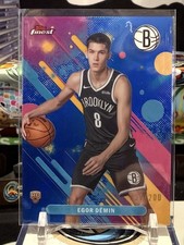 Egor Demin 2025-26 Topps Finest /200 Blue Common RC Brooklyn Nets #8 TZ