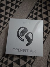 SHOKZ OpenFit Air Open Ear True Wireless Earbuds with Charging Case Black  8663