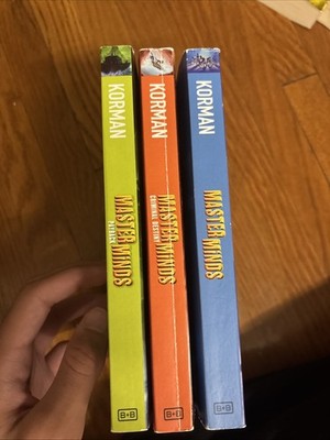 Masterminds Gordon Korman Full Set 1-3