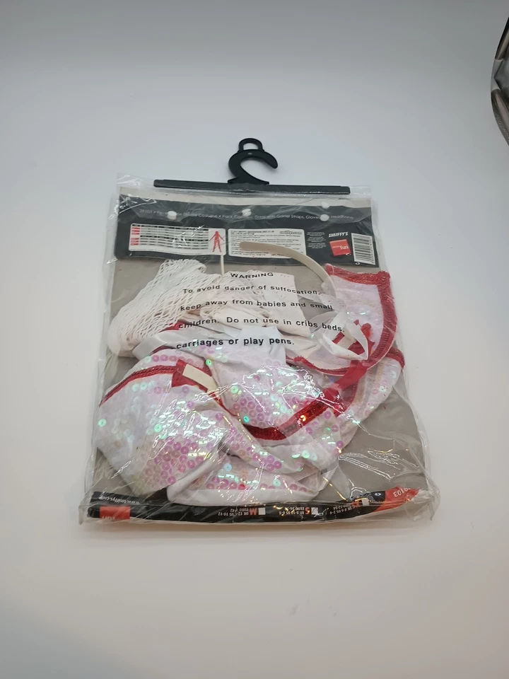 Woman's Nurse Dazzle Halloween Costume Size Woman's Small Pink Red Cute Cosplay - Image 4 of 4