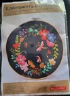 Embroidery DIY Art KIt Floral LOt x 2 Cx0401 Cx0242 — photo 2