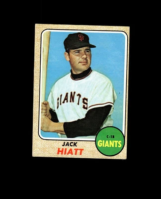 1968 Topps 419 Jack Hiatt VG #D1,421419 - Image 1 of 2