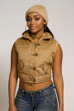 Vintage Y2K Baby Phat Feather Down Puffer Ves...