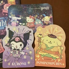 Sanrio characters big sticker sheet  Cinnamoroll Purin Kuromi